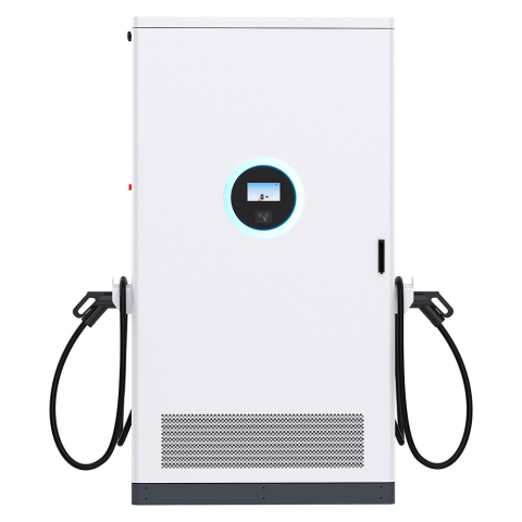 Combo Statie de incarcare ultra rapida cu monetizare iHunt EV DC 120KW V4, 2 x CCS2 + Baterie Stocare 200KWh - Integrare iHuntEV [2]