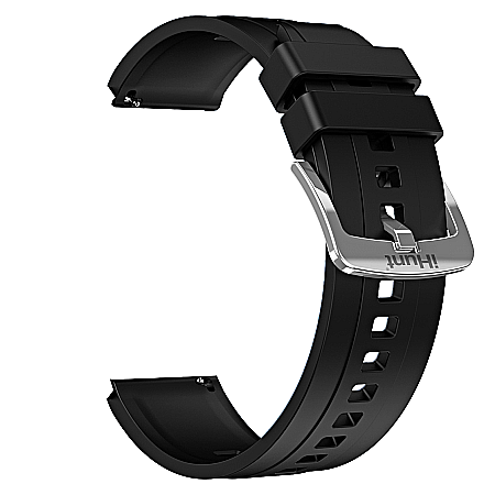 Accesorii smartwatch - Curea Neagra Silicon iHunt Watch 13 Titan