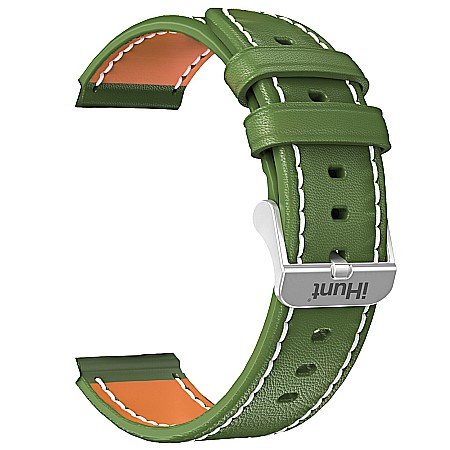 TELEFOANE & TABLETE - Curea Verde cu interior maro, din Piele, iHunt Watch 13 Titan