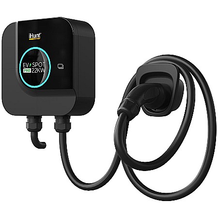 Statie de incarcare cu monetizare iHunt EV PRO 3.5 - 22 kW putere reglabila, AC, Type 2  - Integrare iHuntEV [8]