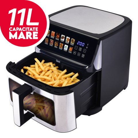 Friteuze Aer Cald / Air Fryer - Friteuza cu aer cald iHunt Bro Air Fryer 11L