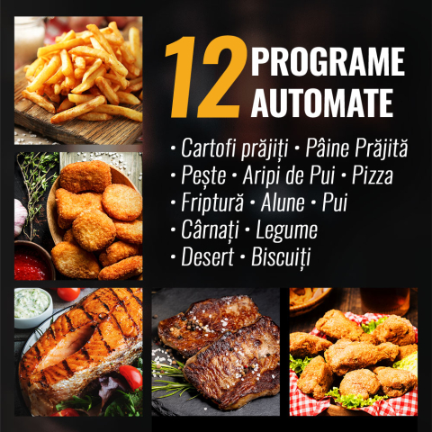 Friteuza cu aer cald iHunt Bro Air Fryer 11L Dual Stack [3]