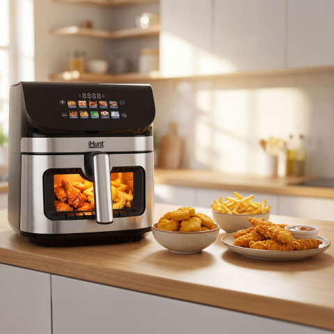 Friteuza cu aer cald iHunt BRO Air Fryer II Ultra 9L [14]