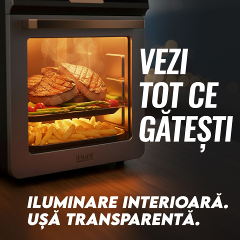 Friteuza cu aer cald iHunt Bro Air Fryer Oven 18L [6]