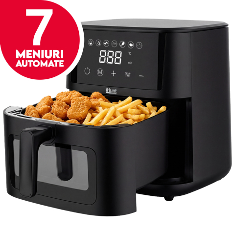 ELECTROCASNICE - Friteuza cu aer cald iHunt Bro Air Fryer Ultra 4.2L