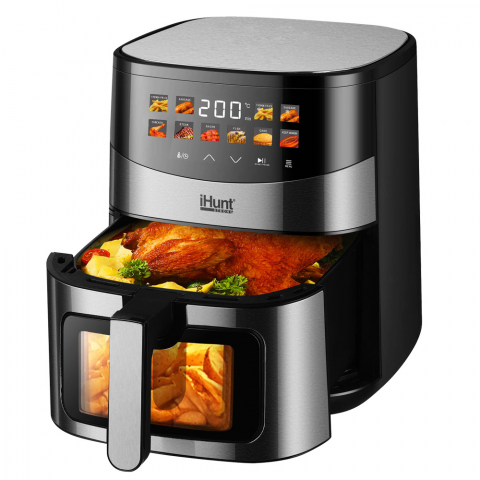 Resigilat Friteuza cu aer cald iHunt Bro Air Fryer Ultra 6.5L [3]