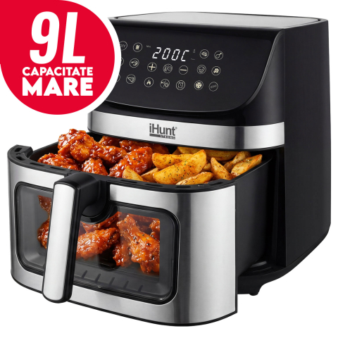 Friteuza cu aer cald iHunt Bro Air Fryer Ultra 9L