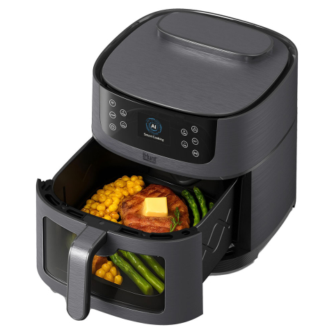 Friteuza cu aer cald si rotisor iHunt Bro Air Fryer AI Steam [5]