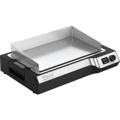 Plită electrică iHunt BRO Teppanyaki Grill, 1650W, Placa detasabila [10]