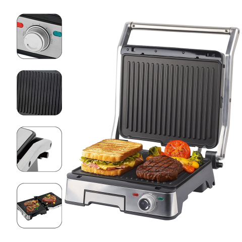 Grătar Grill - Gratar electric iHunt Bro Dual Grill XXL
