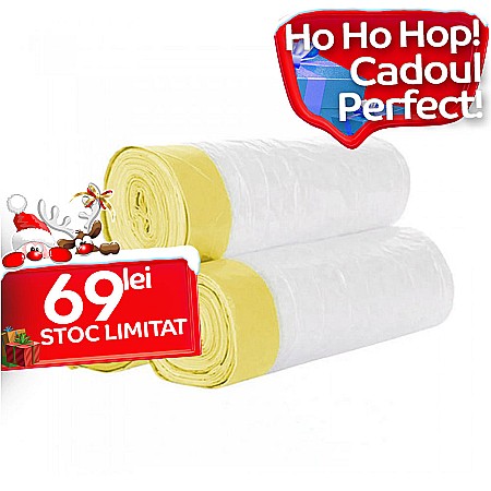 CASA, GRADINA SI BRICOLAJ - Set 3 Role Saci Deseuri Litiera Automata iHunt Smart Cat Litter V3