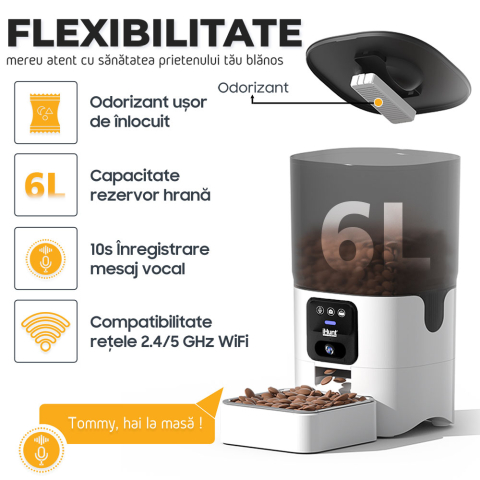 iHunt Smart Pet Feeder 6L Cam [3]