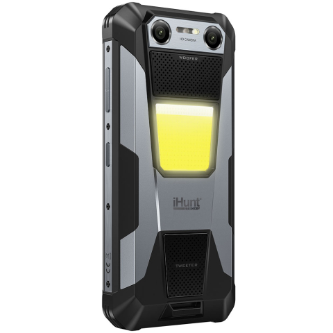 Resigilat telefon iHunt Titan Music P22000, 4G, Dual SIM, 6.75" 120Hz, Octa-Core, 6GB RAM, 128GB, NFC, Dual Speaker Power 120dB, 50MP Night Vision, Android 16 [6]