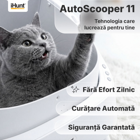 Resigilat Litiera Automata iHunt AutoScooper 11 [1]