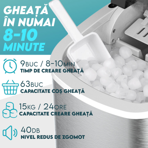 Masina de facut cuburi de gheata iHunt Bro Ice (KM-69) [2]