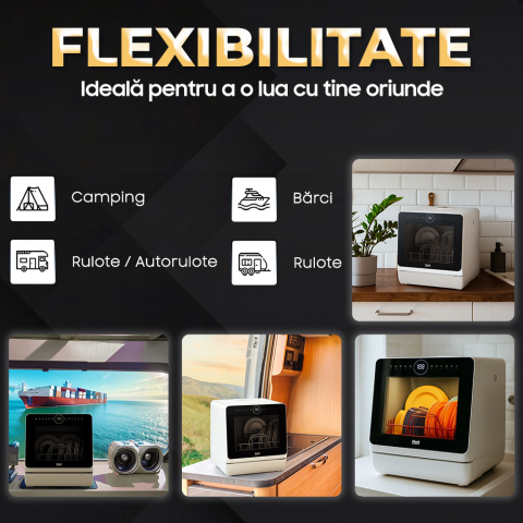 Masina de spalat vase compacta iHunt Bro Dishwasher Xpert [8]