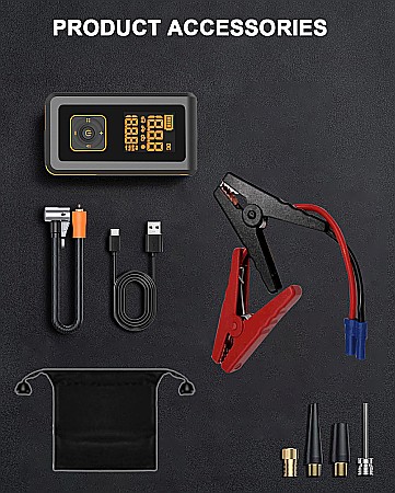 Resigilat Starter auto multifunctional iHunt Survival AUTO KIT 7-in-1 [12]