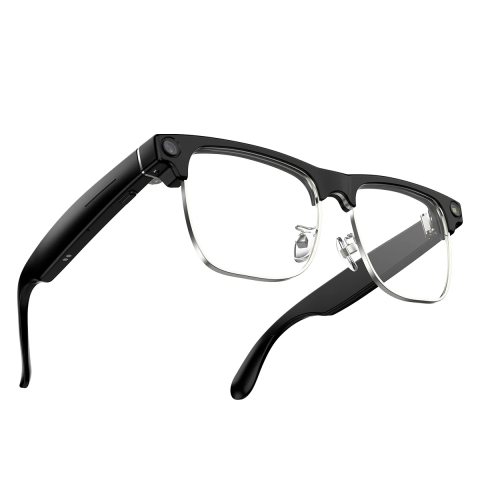 Ochelari Anti Blue Blackview BV200 Clear + ChatGPT, AI Smart, Translator, Identificare Vizuala, Camera Video 8MP Sony 1200p, Bluetooth 6.0 + WiFi, Stereo, Microfon, Noise Reduction, 220mAh, [2]