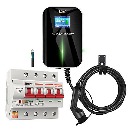 Pachet Stație de Încărcare Smart iHunt EV POWER 22KW [0]