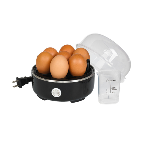 Fierbător ouă iHunt BRO Egg Boiler, Capacitate 7 ouă, Bază Inox, Oprire Automată, Alertă Sonoră, Tăvițe Non-stick, Fără BPA [8]