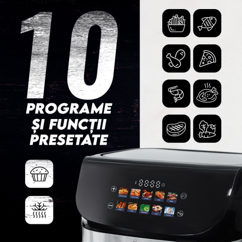 Resigilat Friteuza cu aer cald iHunt BRO Air Fryer II Ultra 9L [6]