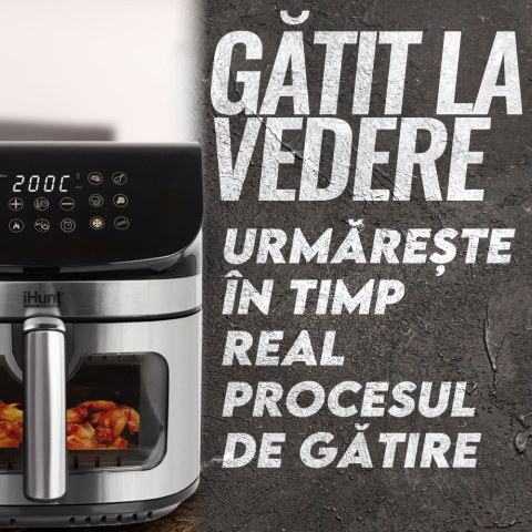 Resigilat Friteuza cu aer cald iHunt Bro Air Fryer Ultra 9L [6]
