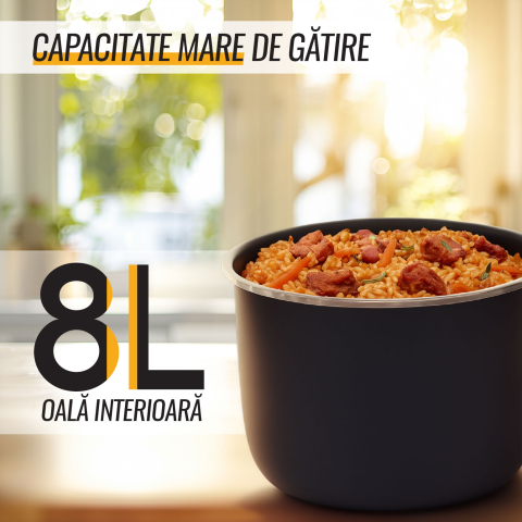 Resigilat Oala electrica sub presiune iHunt Bro Multicooker 8L Ultra [2]
