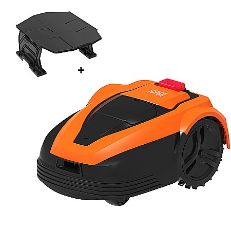 Utilaje gradina - Pachet Robot de tuns gazonul iHunt RoboMower + Garaj