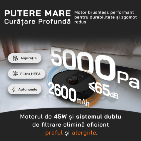 Robot aspirare cu mop iHunt BRO Robo Clean V6 AutoBase [6]