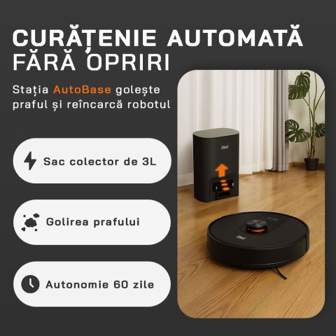 Robot aspirare cu mop iHunt BRO Robo Clean V6 AutoBase [2]