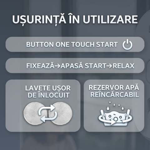 Robot curatare geamuri cu pulverizator apa iHunt Smart Window Robot 3 Ultra [6]