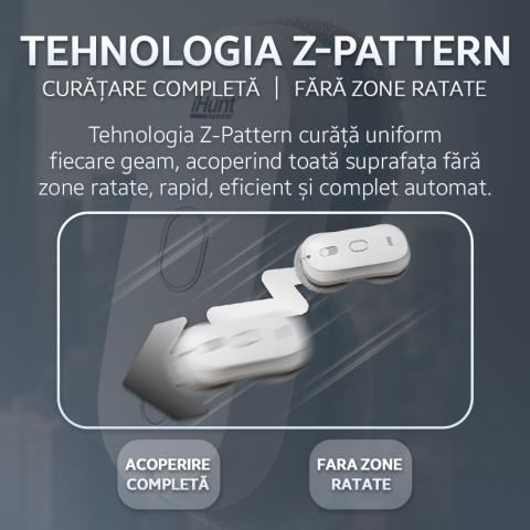 Robot curatare geamuri cu pulverizator apa iHunt Smart Window Robot 3 Ultra [4]