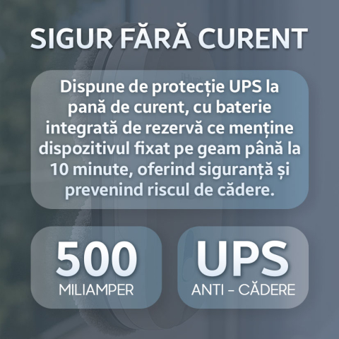 Robot curatare geamuri cu pulverizator apa iHunt Smart Window Robot 3 Ultra [7]