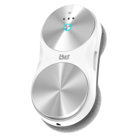 Roboți Geamuri - Robot curățare geamuri iHunt Smart Window Robot 6 Ultra, Rezervor, Pulverizare Dublă, 6000PA, Aplicatie iOS / Android