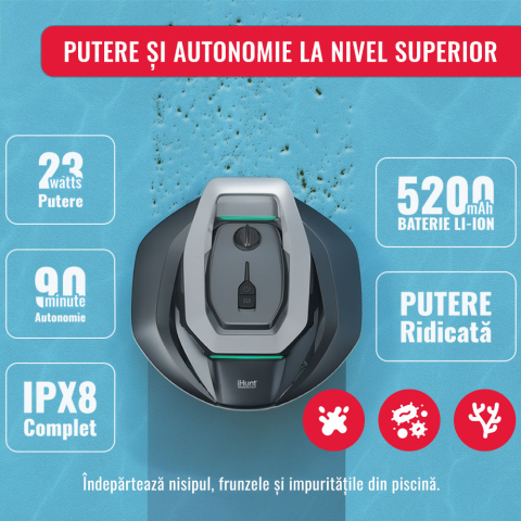 Resigilat robot curățare piscină iHunt BRO Robo Pool Cleaner P5 [6]