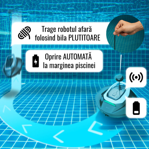Resigilat robot curățare piscină iHunt BRO Robo Pool Cleaner P5 [9]