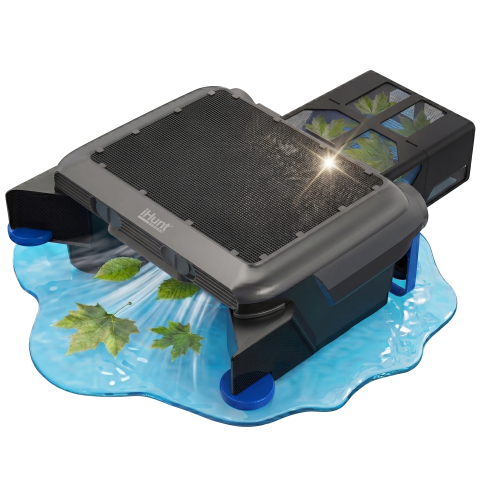 Roboți Piscină - Robot curatare piscina iHunt Robo Skimmer Solar