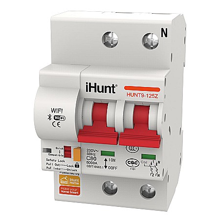 iHunt Home WIFI Smart Circuit Breaker 2P 16A - Siguranta automata inteligenta [1]