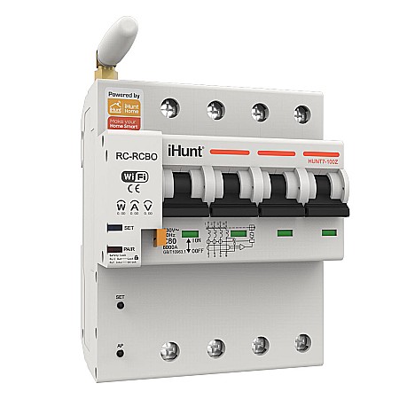 iHunt Home WIFI Smart Circuit Breaker with Metering 4P 40A - Siguranta automata inteligenta cu contorizare [0]