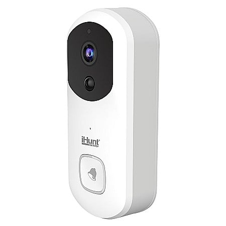HOME & SMARTHOME - Sonerie inteligenta cu camera video iHunt Smart Doorbell WIFI Alb