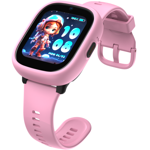 Smartwatch monitorizare copii Lagenio K3 Pink, 4G SIM, 1.7", Localizare GPS cu A-GPS, WIFI, ACC, Alerta Perimetru, Apeluri Video si Voce, Lanterna, SOS, 770mAh [7]