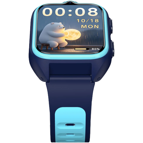 Smartwatch pentru copii Blackview Z30, 4G SIM, 1.75", Localizare GPS + WIFI AI + LBS, Apeluri Video si Voce, Lanterna, 800mAh, Blue [3]
