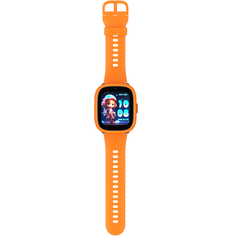 Smartwatch monitorizare copii Lagenio K3 Orange, 4G SIM, 1.7", Localizare GPS cu A-GPS, WIFI, ACC, Alerta Perimetru, Apeluri Video si Voce, Lanterna, SOS, 770mAh [7]