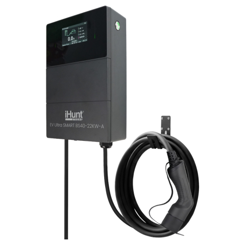 Statie de incarcare masini electrice iHunt EV Ultra SMART BS40 22kW APP [3]