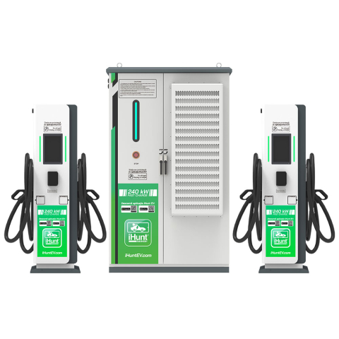 Statie de incarcare Super Charger cu monetizare iHunt EV DC V4 240KW - Integrare iHuntEV