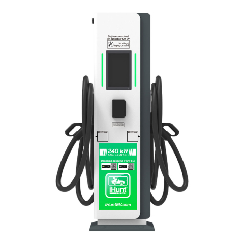 Statie de incarcare Super Charger cu monetizare iHunt EV DC V4 240KW - Integrare iHuntEV [2]