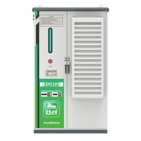 Statie de incarcare Super Charger cu monetizare iHunt EV DC V4 240KW - Integrare iHuntEV [1]