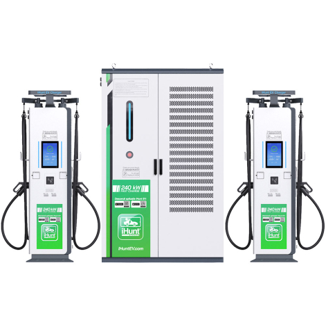 STATII DE INCARCARE EV - Statie de incarcare Super Charger cu monetizare iHunt EV DC V4 240KW - Integrare iHuntEV
