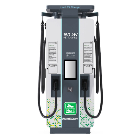 Statie de incarcare ultra rapida cu monetizare iHunt EV DC 160KW V4 2x CCS 2 - Integrare iHuntE