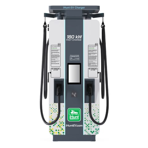 STATII DE INCARCARE EV - Statie de incarcare ultra rapida cu monetizare iHunt EV DC 180KW V4 2x CCS 2 - Integrare iHuntEV